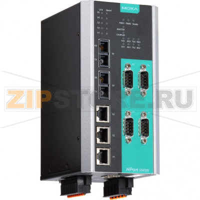Преобразователь MOXA NPort S9450I-2M-SC-HV-T 