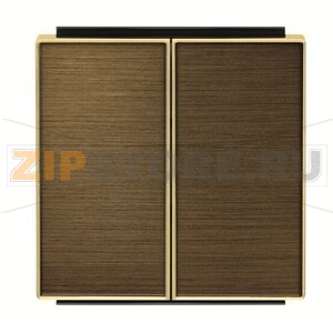 Клавиша для двухклавишных выключателей/переключателей/кнопок, античная латунь ABB 2CLA851100A1201 