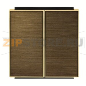 Клавиша для двухклавишных выключателей/переключателей/кнопок, античная латунь ABB 2CLA851100A1201 