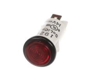 PILOT LT RED 12VDC LED