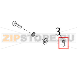 Screw M6x10 Bear Varimixer AR80 VL-1S Screw M6x10 Bear Varimixer AR80 VL-1SЗапчасть на деталировке под номером: 3