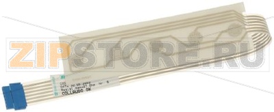 PUSH-BUTTON PANEL MEMBRANE 5 BUTTONS 