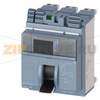 fixed-mounted molded case circuit breaker w. handle frame 1600; 4AUX and trip alarm switch S24; Icu "H" Icu=85kA @ 415V, 3-pole ETU650, LSI, In=1600A display, meas., comm. function Ir=640...1600A Isd=0.6...10xIn, Ii=1.5...15xIn N conductor protec. adjusta