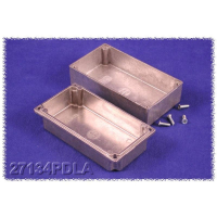 Корпус алюминиевый 111x60x50 мм, серый, 1 шт Hammond 27134PDLA