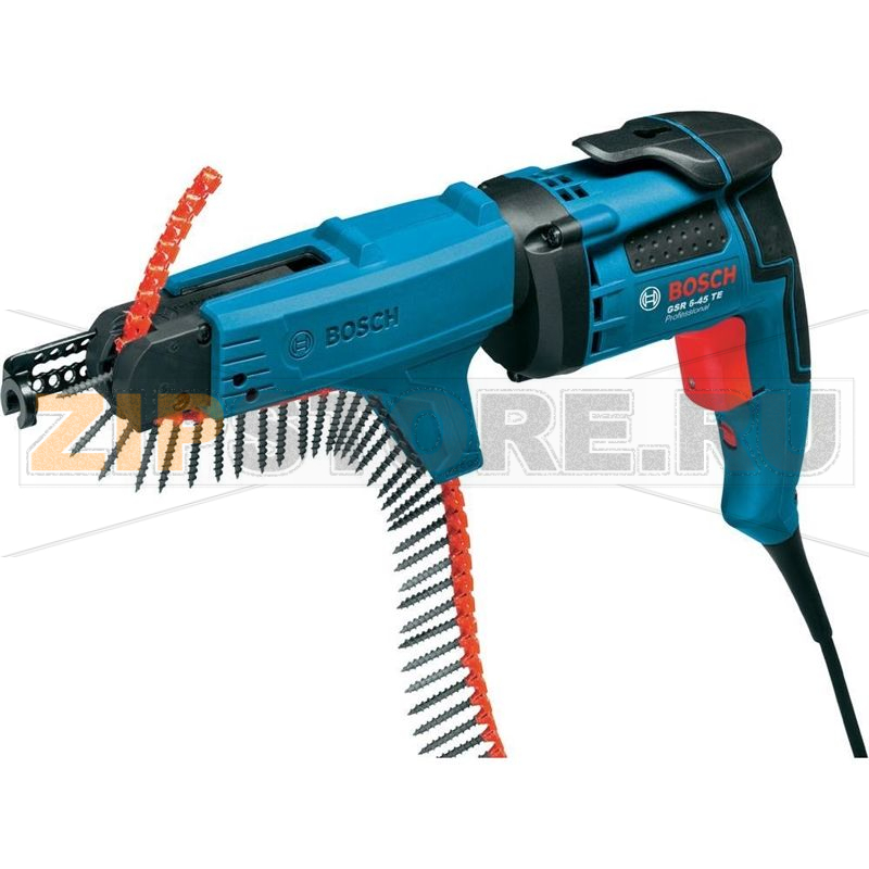 Шуруповерт ленточный Bosch GSR 6-45 TE + MA 55 