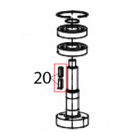 Flat key Hurakan HKN-30SN2V