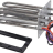 ТЭН 5400W 230/400V RATIONAL 87.01.356 - ТЭН 5400W 230/400V RATIONAL 87.01.356