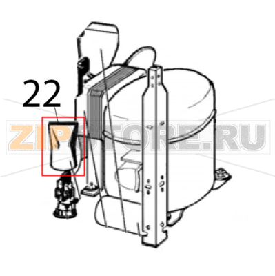 Terminal block protection Ugolini MT 3 Terminal block protection Ugolini MT 3Запчасть на деталировке под номером: 22