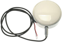 ROUND BIFACIAL ILLUM. BADGE HOLDER W/LED