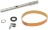 KIT ALBERO PORTA PULEGGIA CON CINGHIA