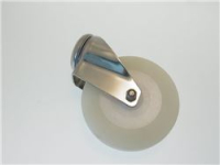 Lenkrolle ohne Stop 0125mm, V2A