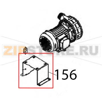 Supporto motore Vortmax DDM 660 Supporto motore Vortmax DDM 660Запчасть на деталировке под номером: 156