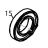 Bearing 6212-2Z Fagor LA-25 TP2 E