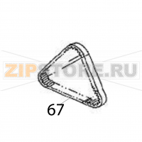 Timing belt (240) Sato HR212 TT