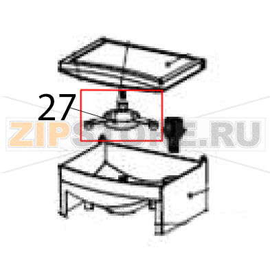 Grind cover Hurakan HKN-ME709 Grind cover Hurakan HKN-ME709Запчасть на деталировке под номером: 27