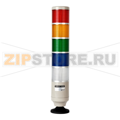 Колонна сигнальная, светодиодная, пластиковая, Ø: 86 мм Autonics MP8G-F5FF-RYGBC 