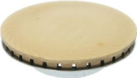 BURNER CAP BRASS ASSY POLISHED
