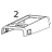 Cover assembly (includes media window), for health care models Zebra ZD611 Direct Thermal