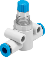 Дроссель с обратным клапаном Festo GR-QS-4