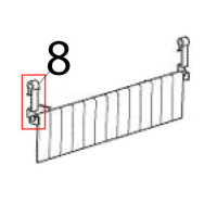 Curtain bracket (left) Scotsman B 31