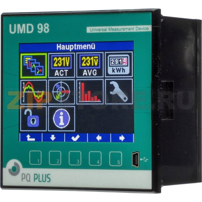 Прибор измерительный, универсальный PQ Plus UMD 98RCM-T 