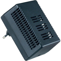Корпус с вилкой 95x63x49 мм, пластиковый, черный, 1 шт Strapubox SG 951