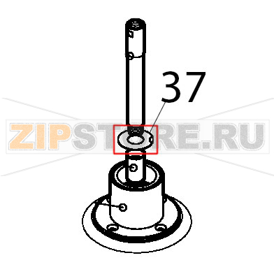 Washer Silanos E1000 Washer Silanos E1000Запчасть на деталировке под номером: 37