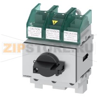 SENTRON, Molded case switch 3LD5 UL, Main switch, 3-pole, certified according to UL489 UL60947-4-1 and IEC60947-3, UL: 60A, SCCR 50kA at 480VAC, Operating power at 480VAC 3-phase: 40hp, IEC: 63A, Operating power at AC-23A at 400V: 30kW, floor mounting wit