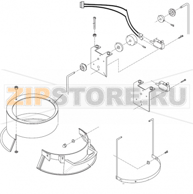 Safety Guard Compl. Plast RN20 Bear Varimixer RN20 VL-2                                                                                Safety Guard Compl. Plast RN20 Bear Varimixer RN20 VL-2Запчасть на сборочном чертеже под номером: 2Название запчасти на датском&nbsp;языке: Safety Guard Compl. Plast RN20 Bear Varimixer RN20 VL-2