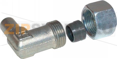 Tube joint fitting 12 mm inside - 12 mm 