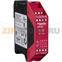 Реле безопасности, 24 В/DC, 24 В/AC Schneider Electric XPSAC5121
