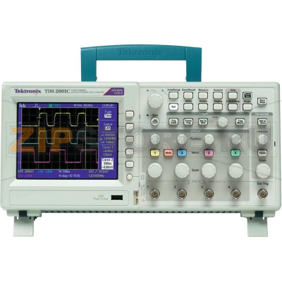 Осциллограф цифровой 100 МГц, 2 канала, 2 Гвыб/с, 2.5 Кб/кан, 8 бит Tektronix TDS2012C 