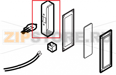 Lamp cover Lainox VE061D   Lamp cover Lainox VE061DЗапчасть на сборочном чертеже под номером: 19Название запчасти на английском&nbsp;языке: Lamp cover Lainox VE061D