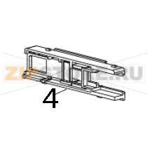 Interface cover (Fit for Ethernet interface) / Blue TSC TDP-324 Interface cover (Fit for Ethernet interface) / Blue TSC TDP-324Запчасть на деталировке под номером: 4