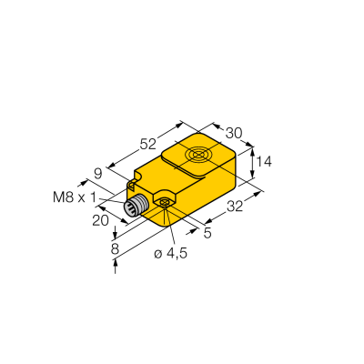Датчик индуктивный Turck BI10-Q14-LIU-V1141 
