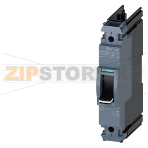 Автоматический выключатель 3VA5 UL frame 125 breaking capacity class M 35kA @ 277V 1-pole, line protection TM210, ftfm, In=100A overload protection ir=100A fixed short circuit protection iI=10 x In w/o connection Siemens 3VA5110-5ED11-0AA0 