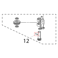 Pin (worm gear) KitchenAid 5K45SSEWH