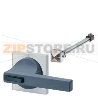 ДВЕРНОЙ ПРИВОД 8UC7 HANDLE TI-GREY/BL.GREEN BASIC МАСКИРУЮЩАЯ РАМКА LIGHT GRAY FOR SWITCH DISCONNECTOR 3KE42, 3KE43, 3KE44, 3KE45 FOR ACTUATING SHAFTS 12X12MM Siemens 8UC7314-1BB44