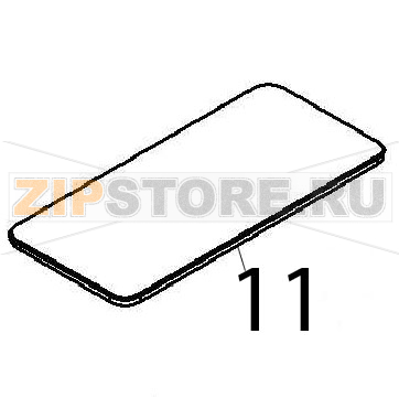 Plate Angelo Po 04WPEBV Plate Angelo Po 04WPEBVЗапчасть на деталировке под номером: 11