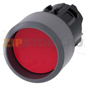 АКТУАТОР КНОПКИ, 22MM, КРУГЛ., ПЛАСТИК С МЕТАЛЛИЧЕСКИМ ФРОНТАЛЬНЫМ КОЛЬЦОМ, КНОПКА КРАСНАЯ С ВЫСТУПАЮЩИМ ФРОНТАЛЬНЫМ КОЛЬЦОМ,  БЕЗ ФИКСАЦИИ, С ГРАВИРОВКОЙ ЛАЗЕРОМ, ПЕРВЫЕ БУКВЫ СЛОВ - ВЕРХНИЙ РЕГИСТР, ДАЛЕЕ - НИЖНИЙ РЕГИСТР Siemens 3SU1030-0CB20-0AA0-Z&amp;nb 