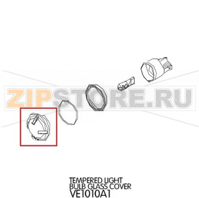 Tempered light bulb glass cover Unox XV 303G Tempered light bulb glass cover Unox XV 303GЗапчасть на деталировке под номером: 71Название запчасти на английском языке: Tempered light bulb glass cover Unox XV 303G