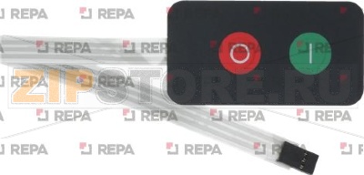 MEMBRANE SWITCH 0-1 834S/800S 