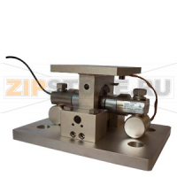 Silo mounting unit for load cell SIWAREX WL290 DB-S CA 2.3 … 9.1t Installation ready and pre-assembled mounting unit with locked top plate. Grounding cable included Material: steel, nickel-plated Load cell not included! Siemens 7MH5722-4UA10