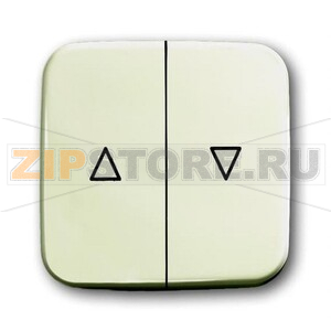 Клавиша для выключателя жалюзи, слоновая кость ABB 2CKA001713A0201 