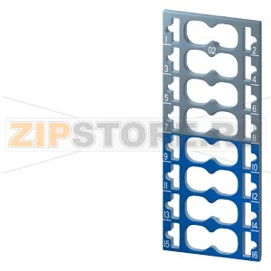 SIMATIC ET 200SP, 10 БИРОК ДЛЯ ЦВЕТОВОГО КОДИРОВАНИЯ, 8 СЕРЫХ + 8 СИНИХ, ДЛЯ ОПРЕДЕЛЁННЫХ МОДУЛЕЙ, ДЛЯ ПЕРИФЕРИЙНЫХ МОДУЛЕЙ С ЦВЕТОВЫМ КОДОМ CC02, ДЛЯ 16 ВТЫЧНЫХ КЛЕММ Siemens 6ES7193-6CP02-2MA0 