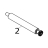 Platen roller assembly/ regular TSC Alpha-30L