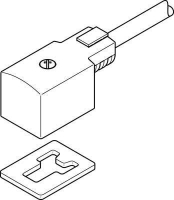 Розетка штекерная с кабелем Festo KMV-1-24DC-2,5-LED