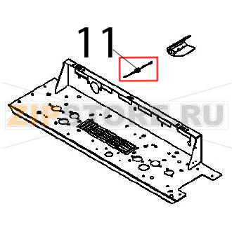 Thermal resistor, PT1000 Angelo Po FX101E1 Thermal resistor, PT1000 Angelo Po FX101E1Запчасть на деталировке под номером: 11