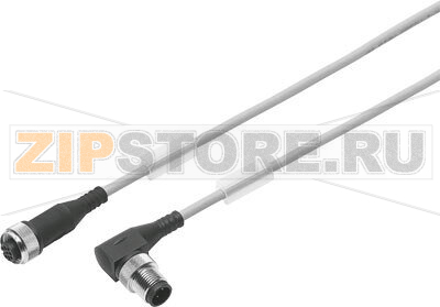 Кабель соединительный 2 м Festo NEBU-M12G5-K-2-M12W5 
