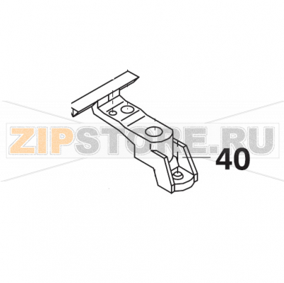 Support Bracket for Belt Tightener Bear Varimixer AR40 VL-1S                                                                       Support Bracket for Belt Tightener Bear Varimixer AR40 VL-1SЗапчасть на сборочном чертеже под номером: 40Название запчасти на датском&nbsp;языке: Support Bracket for Belt Tightener Bear Varimixer AR40 VL-1S
